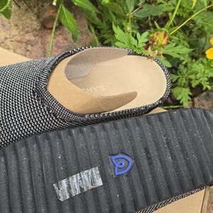 Rothy's Black and White Mules